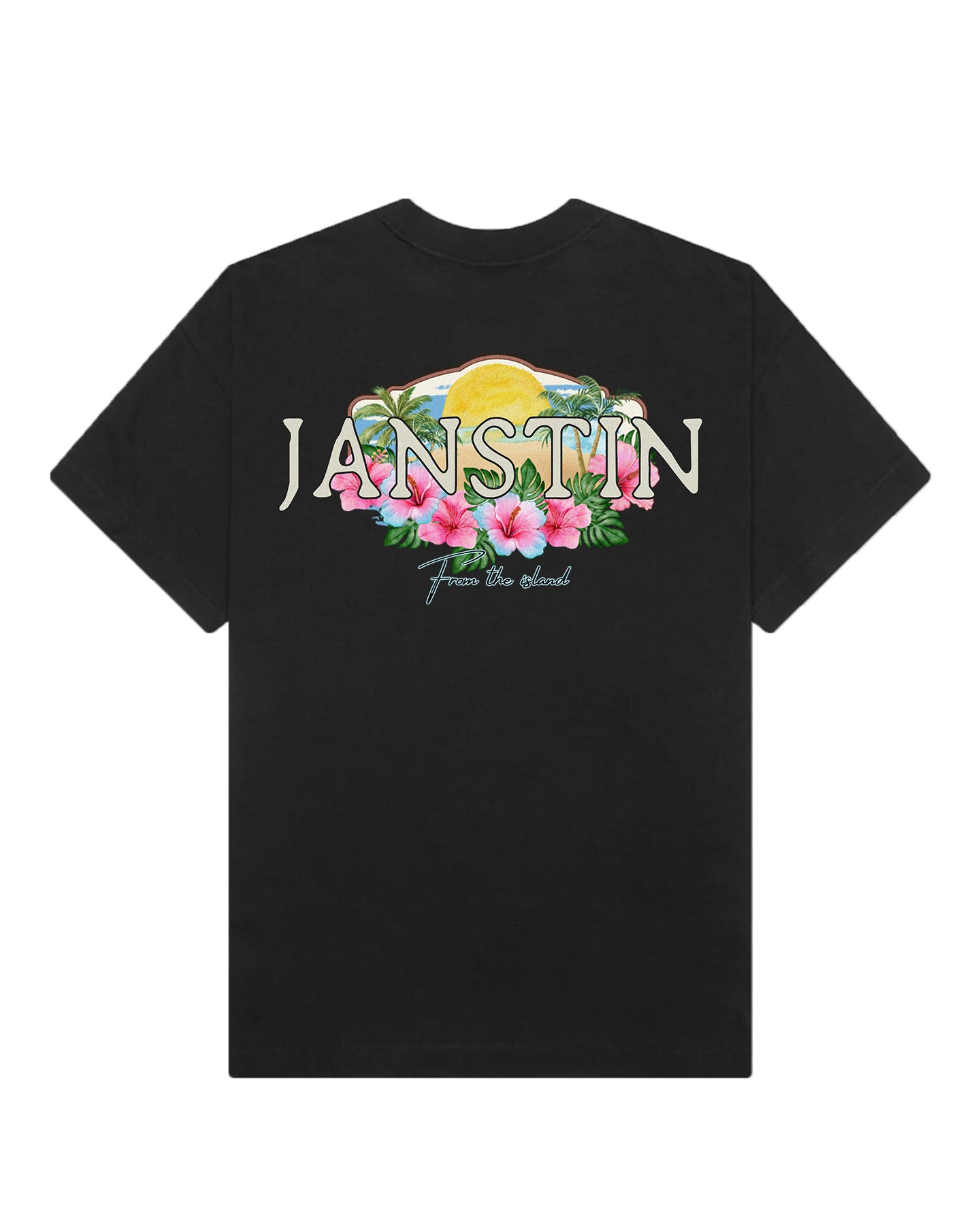 JANSTIN PARADISE OVERSIZED TEE